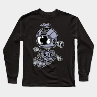 Astronaut Robot Long Sleeve T-Shirt